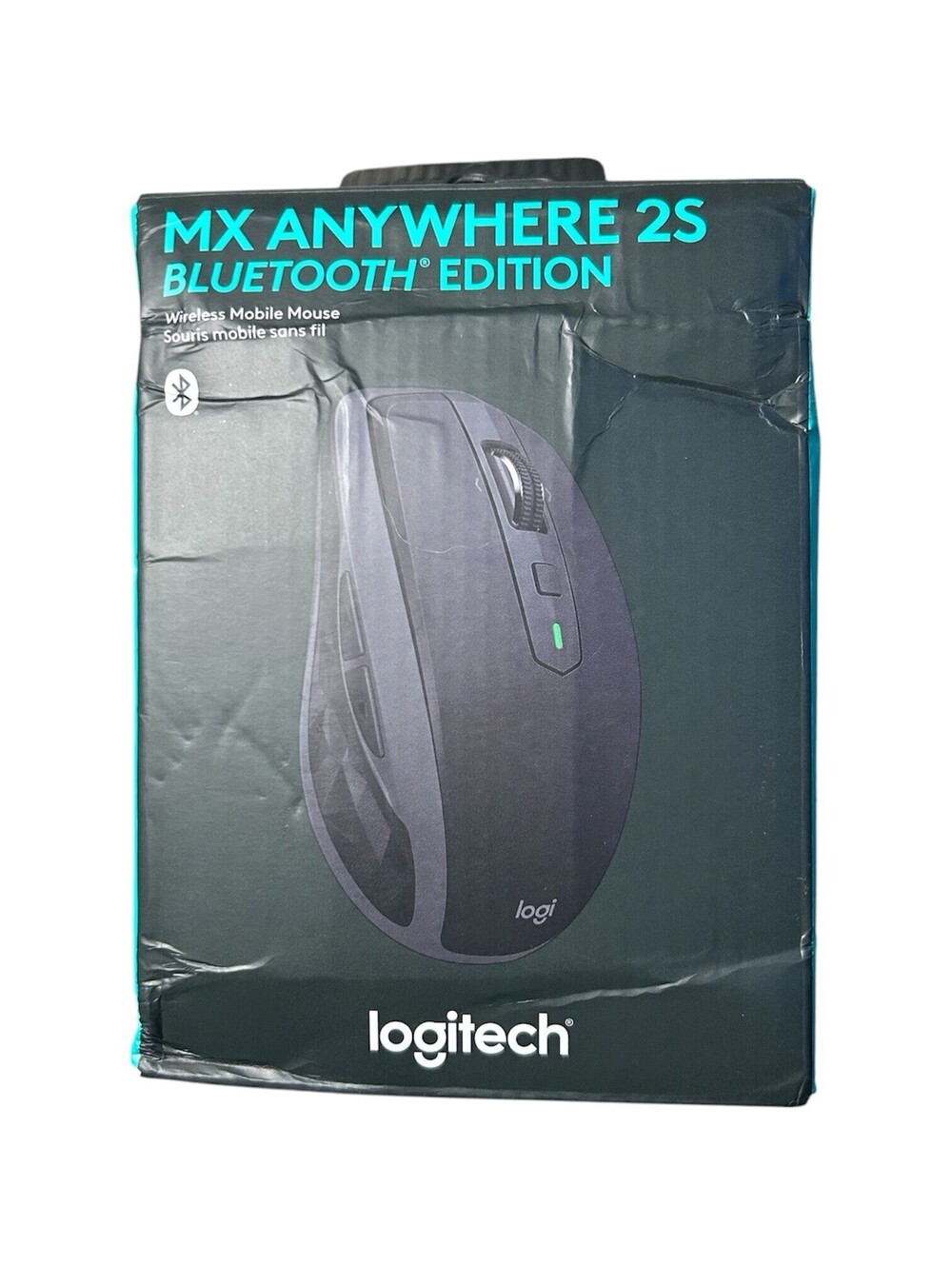 Logitech MX Anywhere 2S Bluetooth Edition Wireless Mouse Black  - New / Open Box